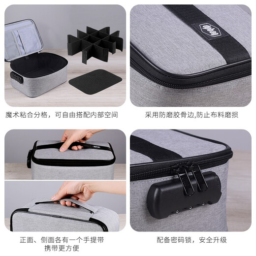 dpbag Seal Storage Bag Seal Dichtung Aufbewahrungsbeutel Aufbewahrung Bag Business Lizenz A3 Beutel offiziell und Kopie Firma Offizielle Versiegelung Finanzorganisation Beutel Großer Sealbeutel Grau + A4 Lizenzbeutel Grau Grau