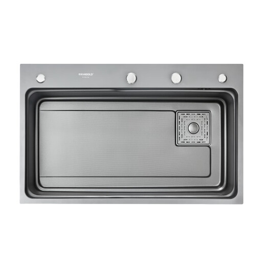 HIGOLD Angus B2 series 304 stainless steel sink kitchen sink integrated stretch large single tank Consult customer service to enjoy more discounts 750*470