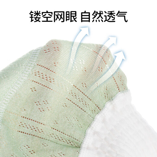 欧孕（OUYUN）高腰训练裤婴儿尿布裤纯棉可水洗男女宝宝春秋护肚隔尿内裤 奇趣旅程 4条装 90/47