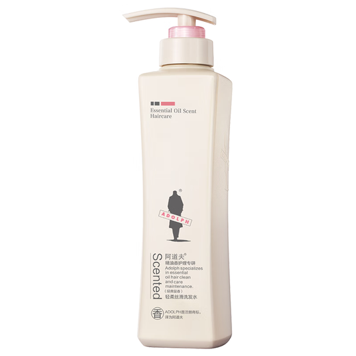 Adolf Shampoo 680ml large bottle, essential oil fragrance anti-dandruff control oil fluffy and soft fragrance conditioner shampoo for men and women, gentle silky shampoo 680ml+80ml