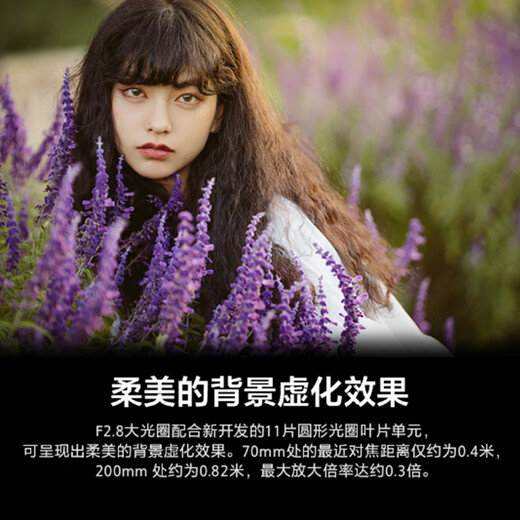 Sony (SONY) full-frame camera large three-element zoom lens telephoto zoom FE70-200mmF2.8 GM second generation official standard