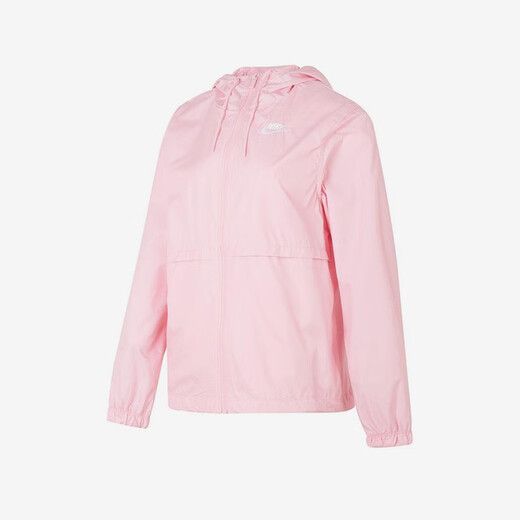 NIKE/耐克女款休闲服连帽日常锻炼健身防风轻薄透气跑步运动外套 DM6180-690 M