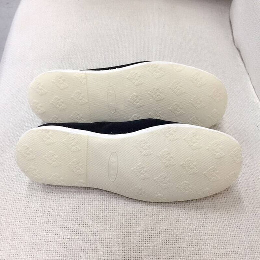 Neilian Sheng Handmade Cloth Shoes Men's Old Beijing Traditional Cloth Shoes Handmade Melaleuca Sole Men's Shoes Men's Authentic Old Cloth Shoes 8111A Pasted with Film (8111G) 41