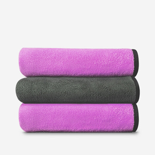 Pilot pet quick-drying absorbent bath towel Teddy cat and dog thickened medium one pack gray purple