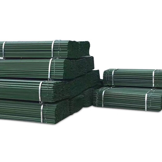 Boundary map cattle fence wire mesh column column cast iron triangular solid column pointed column thickened cattle and sheep outdoor fence net 2.5 meters high thickened 3.2 mm 10 pieces free 1