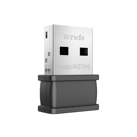 腾达（Tenda）智能网卡免驱动 USB无线网卡WiFi6 天线增益 台式机笔记本电脑无线wifi接收器发射器 【WiFi6】AX300 内置天线