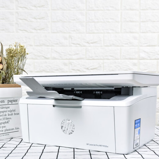 [Second-hand 95 new] HP (HP) M30w wireless M30a USB A4 black and white laser printer copy scanning office and home multi-functional all-in-one Mini M30w [Wireless three-in-one size smaller]