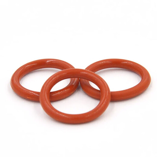 Bingneng red high temperature resistant silicone rubber o-ring high temperature waterproof ring seal seal ring wire diameter 1/1.5/1.9/2 85*1mm 10 pcs