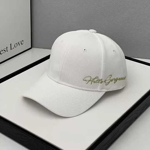 Eve's Color Hat Unisex Outdoor Sun Hat Baseball Cap Fishing Four Seasons Peaked Cap Letter Embroidery Korean Summer Hat Black L (58-60cm)