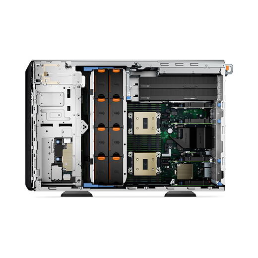戴尔（DELL）PowerEdge T560高性能塔式服务器DeepSeek本地部署主机 GPU服务器工作站深度学习 2颗金牌6448Y（64核2.1GHz） 32G丨3*4T企业级丨H755