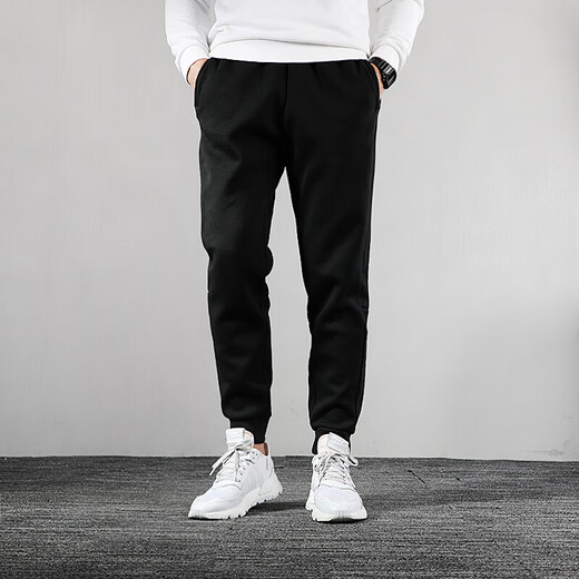 Adidas阿迪达斯男裤春季新款运动裤束脚跑步小脚长裤针织卫裤休闲裤子 GK9226/针织小脚裤 商家力荐 S