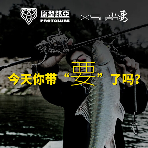 原型路亚（PROTOLURE）小要变调路亚竿七节便携旅行竿中快调微物马口竿远投竿实心竿稍 2.03米S687ML-M直柄（4-22g）