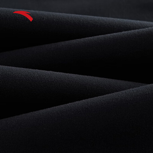 ANTA velvet tight trousers, women's autumn and winter new high-waisted tummy-tightening butt-lifting Pilates outer wear yoga pants sweatpants, basic black-1 XS (female 155)