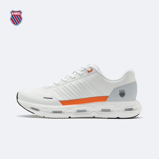 
KSWISS men's spring new fashion comfortable shock absorbing sports breathable casual shoes 9277-M 100 Wimbledon white 41