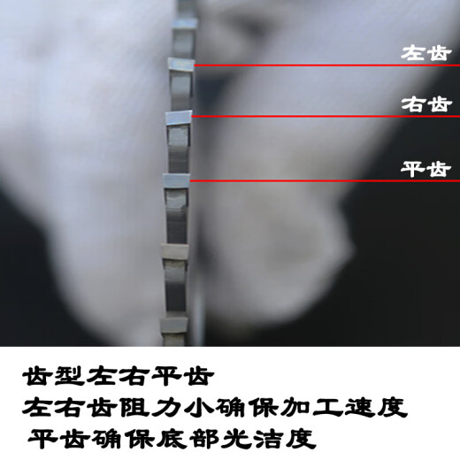 木工开槽锯片4寸110云石机立铣机背板开槽加厚大合金锯片125/150 12532厚24齿35