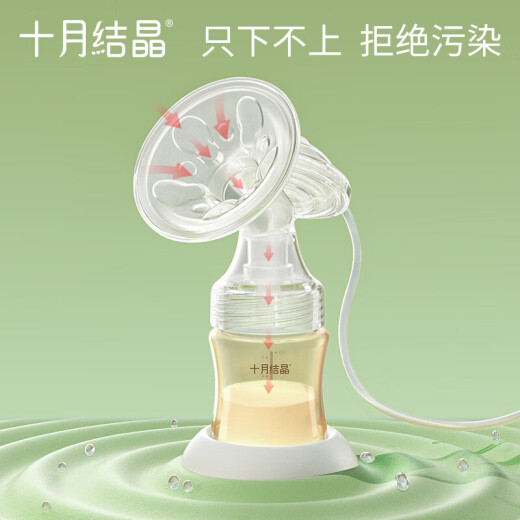 October Crystal Continuously Variable Speed ​​Electric Breast Pump Rechargeable Fully Automatic Painless Maternity Milk Expression