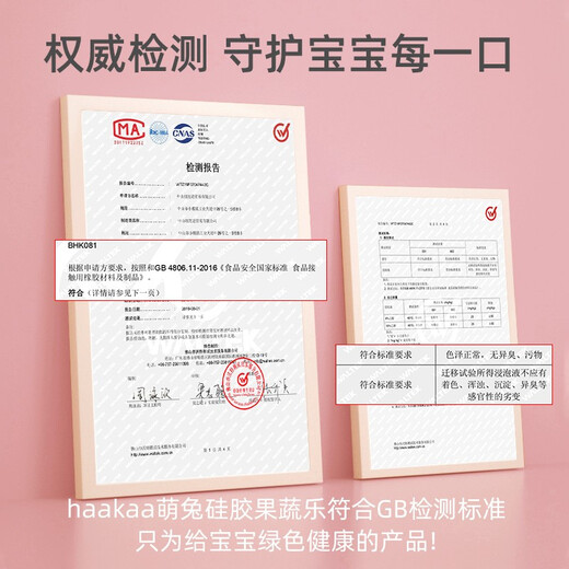 Haakaa baby bites, plays with fruits and vegetables, eats fruits, baby pacifier, bite bag grinder, lake blue, 1 pack