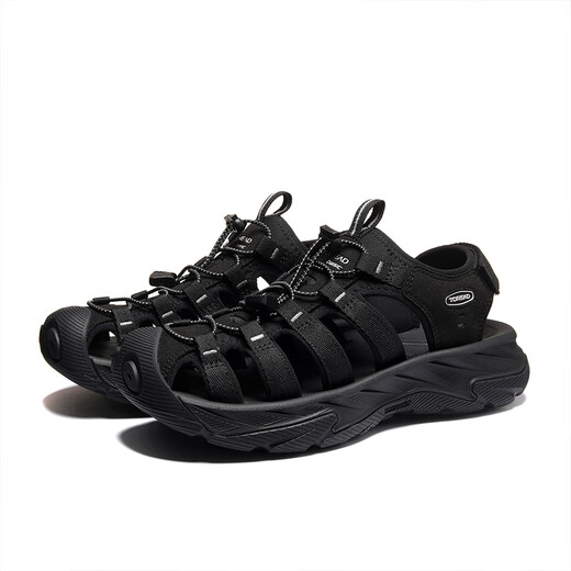 
Pathfinder (TOREAD) tree frog beach shoes traversing the stream shoes for summer men and women outdoor sports beach wear-resistant non-slip comfortable quick interference shoes black - men's - TFGGBM81703 42