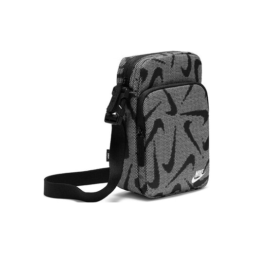 Nike NIKE neutral shoulder bag small shoulder bag HERITAGE casual bag DQ5738-010 black single size