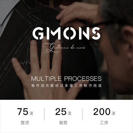 Guillomont 50% wool suit men's suit gray green wedding groomsmen suit business suit suit formal suit gray green single top 44