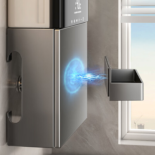 Tiandiyu (TDYU) water heater shielding cover gas pipe shielding decorative hole board kitchen wall-mounted natural gas hiding board storage rack gun gray magnetic panel + flagship 4-piece set 40cm