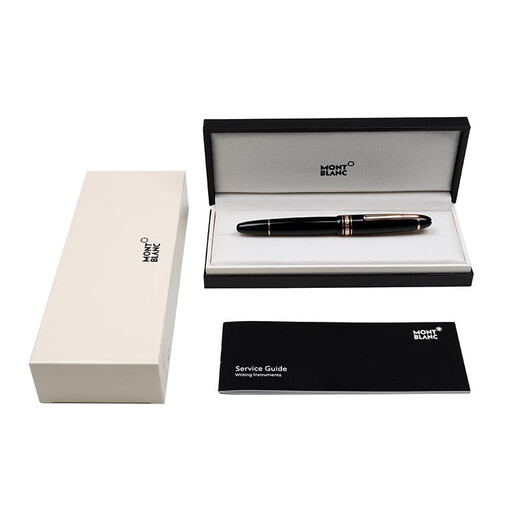 Pen Fuente de Montblanc (Montblanc), Grand 146 Luxury Ink Pen, Gold-Gold 13660F Consejo 1 pieza