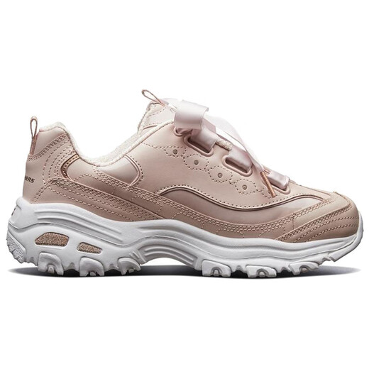 【7成新】斯凯奇SKECHERS  女子  D’LITES时尚绑带休闲运动鞋  休闲鞋  11976/LTPK  37码  US7
