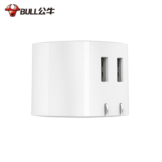 公牛（BULL） 公牛（bull） 插座/智能USB插座/插排/插线板/排插/ 双USB分控自动防过充插头GN-U212T