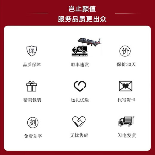 Laura Tu Light Luxury Brand Earrings Women's Platinum Earrings Luxury Accessories Birthday Anniversary Christmas Chinese Valentine's Day Gift I Have You in My Heart - White Diamond 999 Pure Gold