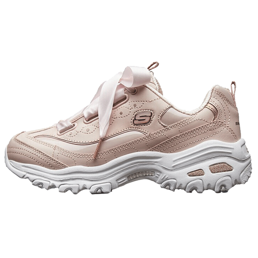 【7成新】斯凯奇SKECHERS  女子  D’LITES时尚绑带休闲运动鞋  休闲鞋  11976/LTPK  37码  US7