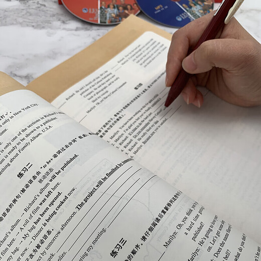 【正版】走遍美国全新版 全三册学生用书上下册看美剧学英语经典教材自学教材英语口语书籍跟着美剧学英语走