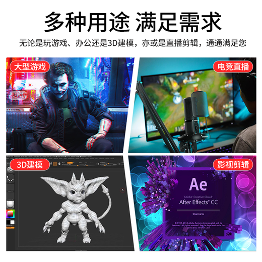 Asus Bunt Sustek 1660S 2060 3060ti 3070 Evergrande Eat Huhn E-Sport Designer Desktop Independent Graphics Card RX580 8G