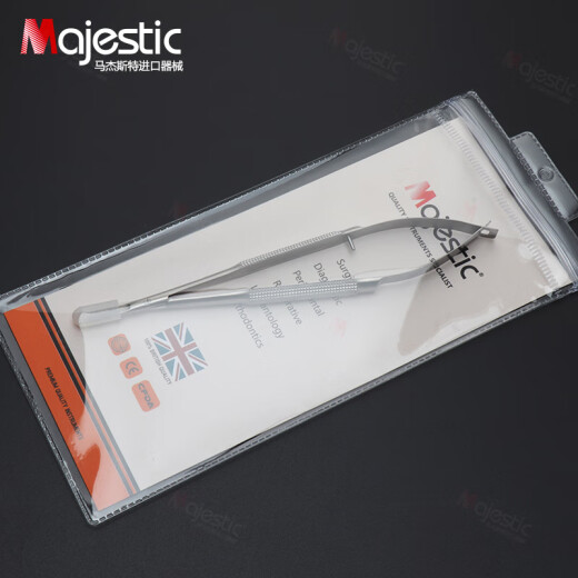 马杰斯特(Majestic)牙科工具 显微剪 牙医器械 双眼皮开眼角 角膜剪 外科手术拆线小剪 显微剪 15cm 直头 DE-1049