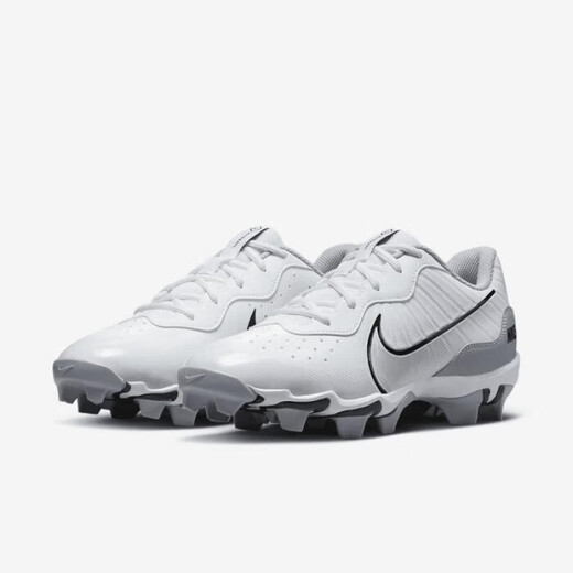 Nike (Nike) Мужские кроссовки для обуви бейсбола, легкий, Alpha Huarache, захватывающий, дышащий, гибкий и универсальный DJ6524 Весенний и летний белый/волк серый/чистый/Blac 10.5