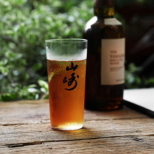 Pengbo Furui Japanese epidemic sale order Yamazaki cup whiskey cup Japanese bar Hakushu Hi stick thin cup Black letter Hakushu cup original box x1