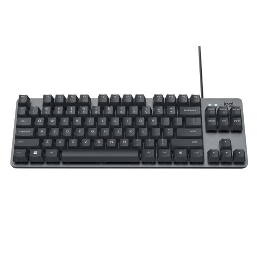 罗技（Logitech）K835有线机械键盘 游戏办公商务外设 TTC轴 84键 黑色 红轴