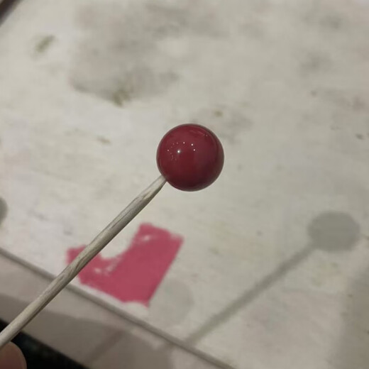 Bixiutang Coral Ox Blood Red Blood Red Loose Beads Single Beads Deep Red Natural Multi-Specifications Large Particles DIY Jewelry Qiduobao Matching 4mm 5 Price