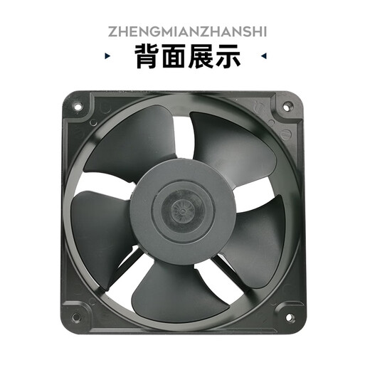 丰陆三协15051小型轴流风机220V电柜电箱电焊机17251工业通风散热风扇 FP-108EX-S1-B 方形15051 双滚