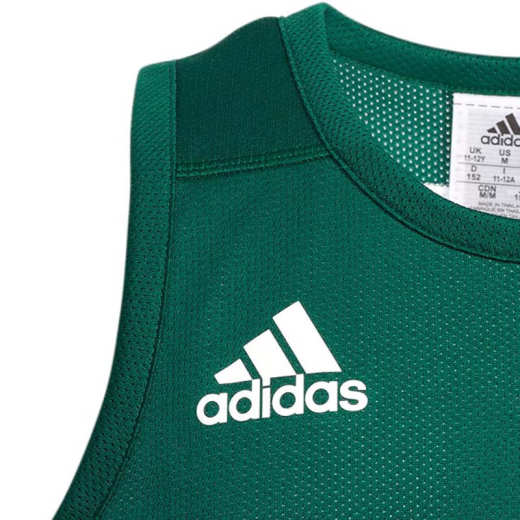 Adidas Adidas 24 summer models for boys and girls loose quick-drying breathable sleeveless sports vest DY6618 green DY6618140