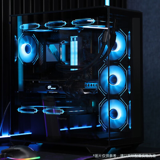 Colorful family bucket Ultra 7 265K/RTX5080 RTX5070Ti graphics card water-cooled desktop assembly computer host AI design rendering game live broadcast DIY complete machine with one丨14600KF丨D5丨RTX5060Ti
