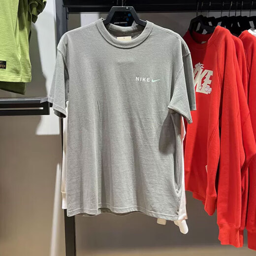 耐克（NIKE）短袖男装夏季运动训练休闲圆领T恤宽松舒适透气上衣 HF6172-053 S