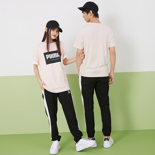 Puma (Puma) Männer und Frauen erhöhte dicke alleinige Gelegenheitsbrettschuhe, kleine weiße Schuhe, OSL Pro 391220 White-Gold-04 36
