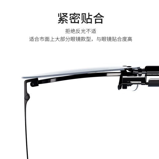 Made in Tokyo, day and night photochromic sunglasses clip-on sunglasses clip-on driving mirror night vision clip-on square for myopia