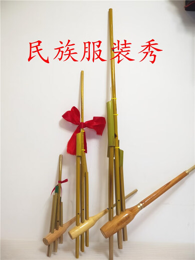 Jingying guizhou miao lusheng ethnique bambou instrument de bambou à la main