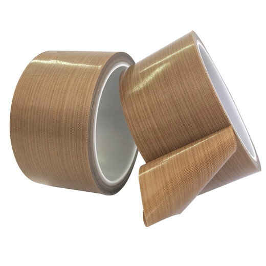Teflon tape high temperature resistant tape anti-scalding cloth insulation heat insulation cloth sealing machine high temperature cloth Teflon tape 0.18mm thick * 25mm wide * 10 meters