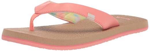 Sanuk Unisex Kids Y-shaped Yoga Mat Coral 13 Little Kid