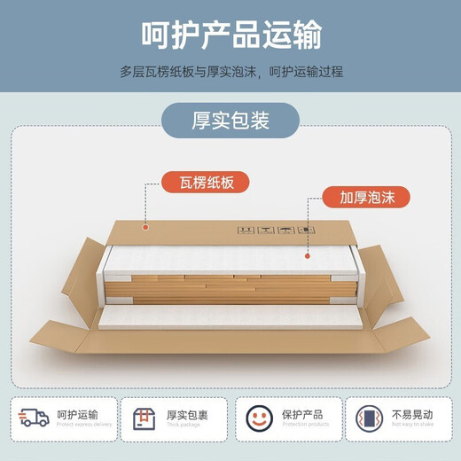 Quanpinwu Foldable Table Computer Desk Desktop Bedroom Simple Desk Learning Writing Desk Office Spring Desk Long Table Single Layer Length 80CM* Width 40CM*74CM