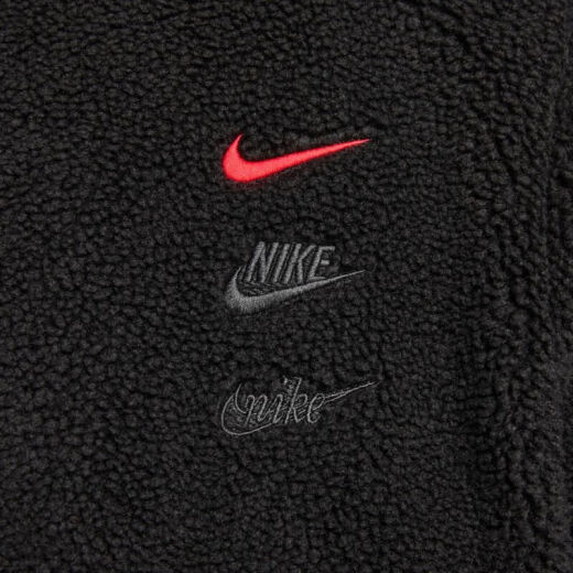 耐克（NIKE）官网官方男装 2025春季新款运动服仿羊羔绒立领休闲保暖夹克外套 FZ6194-010 L 175（建议130-150斤）