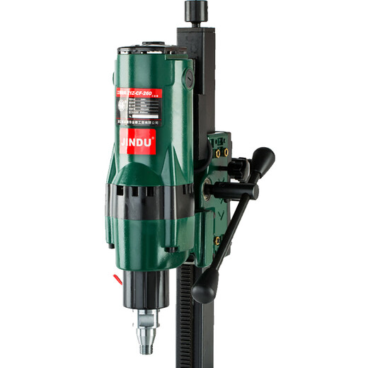 Forage à eau Driver Drilling Machine Engineering Driling Rig Forage de forage haute puissance Riche verticale en béton Core Core Breen Bracket Jindu 9230 Modèle 3500W (emballage 2)