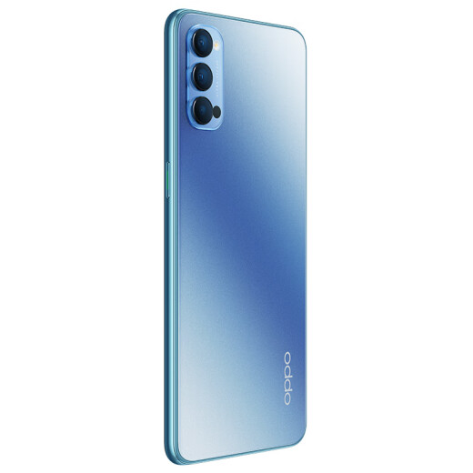 OPPOReno4 super night scene video 65W super flash charging video super anti-shake dual mode 5G8GB+128GB crystal diamond blue camera game video mobile phone